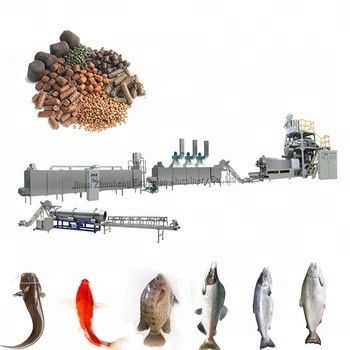 Apparecchiature per impianti di trasformazione di alimenti per pesci da compagnia Macchine per pesci da compagnia Macchine per la fabbricazione di alimenti per animali da compagnia