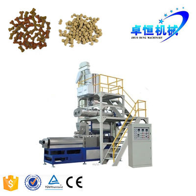 35kw Capacità alimento per cani per animali domestici secco alimento per pesci galleggiante pellet di estrussione per la piscicoltura