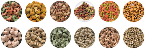 Componenti di base dell'attrezzatura Tilapia Macchina per la produzione di pellet per mangimi per pesci per 120-150 kg/h Capacità