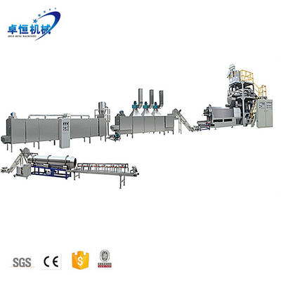 Yuzen Balik Yemi Pelet Makinesi Floating Fish Feed Pellet Machine con inverter ABB