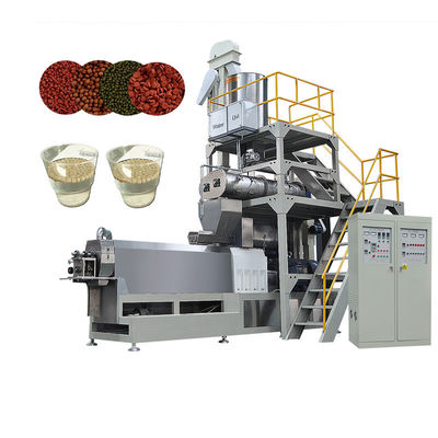 5 tonnellate/ora Linea di produzione di estrusori a doppia vite per mangimi per pesci