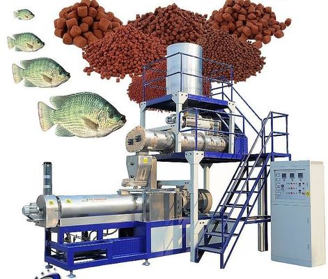 Macchine per l'estrusione di pellet per mangimi di pesci con alta tecnologia