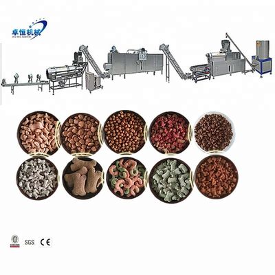Componenti principali del motore Macchina per la produzione di alimenti per animali domestici 15000*2500*4000MM per la produzione automatica