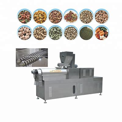 Componenti principali del motore Macchina per la produzione di alimenti per animali domestici 15000*2500*4000MM per la produzione automatica