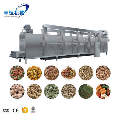 Componenti principali del motore Macchina per la produzione di alimenti per animali domestici 15000*2500*4000MM per la produzione automatica