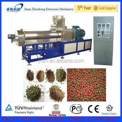 Auto CAD Layout Twin Screw Extruder per la linea di produzione di mangimi per pesci gamberetti