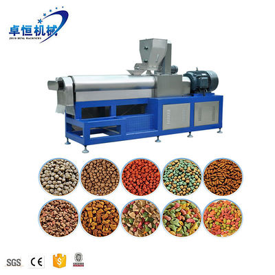 Linea di lavorazione del cibo per cani a doppia vite Extruder Linea di produzione di macchine per 23*3*3m