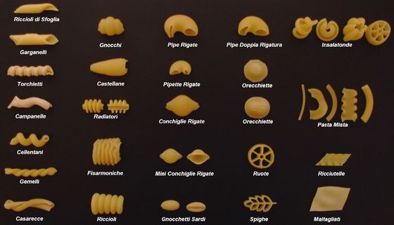 Macchine per la produzione di macaroni personalizzate