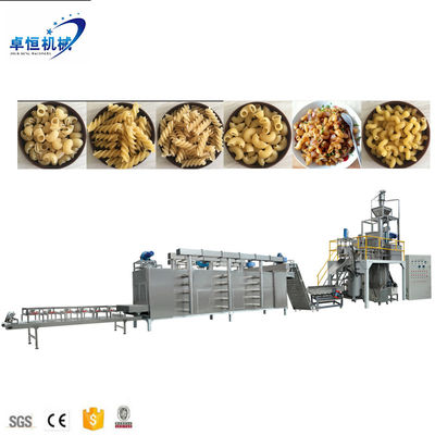 Linea di produzione industriale di macchine per pasta a taglio corto con funzione di estrusione