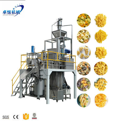 80-300kg/h Capacità Linea di produzione di pasta maccheroni completamente automatica 21kw 37kw 45kw