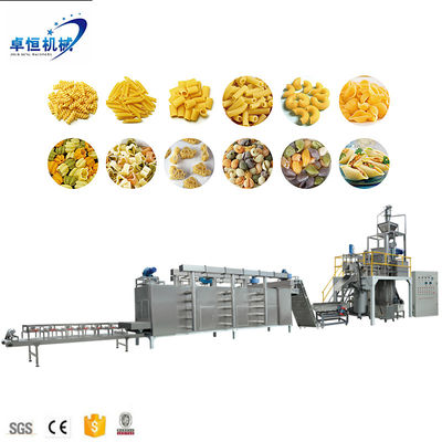 80-300kg/h Capacità Linea di produzione di pasta maccheroni completamente automatica 21kw 37kw 45kw