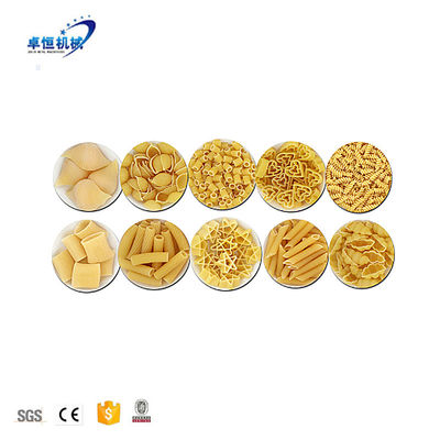 80-300kg/h Capacità Linea di produzione di pasta maccheroni completamente automatica 21kw 37kw 45kw